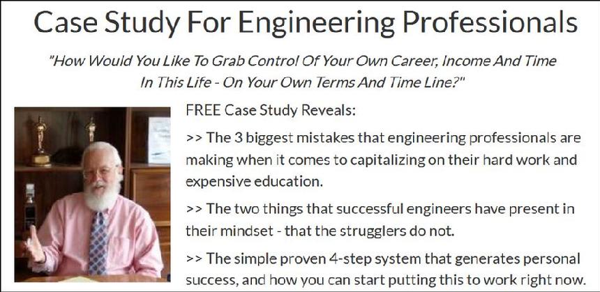 How Engineers who are stressed in their profession can achieve their own dream guided by a chemical engineer who did it.
